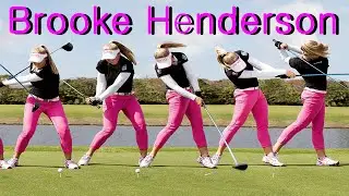Brooke Henderson golf swing & slow motion 골프스윙 & 슬로우모션