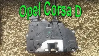 Замена замка водительской двери Opel Corsa D. #АлексейЗахаров. #Авторемонт. Авто - ремонт