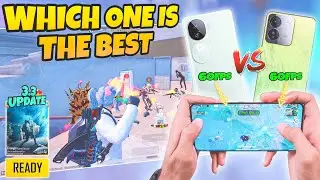 🔥iQOO Z9s vs iQOO Z9 5G BGMI Test On Fps Meter - Dm 7300 vs Dm 7200