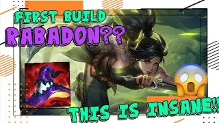 Wildrift: Insane damage of Rabadon deathcap as first build featuring Akali.