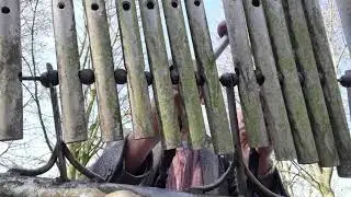 Improvisation on a Ben Gates sound installation, Bitts Park, Carlisle.
