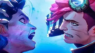 Arcane Season 2 |Jinx Vs Vi & Caitlyn Vs Sevika| 「AMV」This is War ᴴᴰ