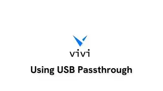 Using USB Passthrough