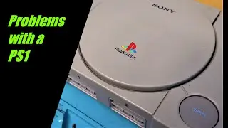 Sony PS1 Cleaning Stuck Buttons, and bad laser