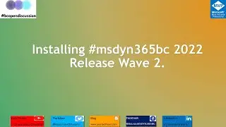 Installation - BC21 Dynamics 365 Business Central 2022 Wave 2.