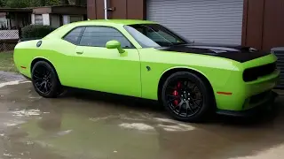Dodge Challenger SRT Hellcat 707. Sound compilation