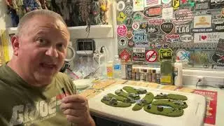 How to make 1/32 scale Civil War Scatter Terrain