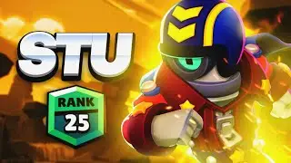 STU 25 RANK IN BRAWLBALL | FULL GAMEPLAY | BRAWL STARS