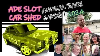 Amazing fun at this years @adesmudger Scalextric race!! #slotcars #scalextric #slotcarsareback