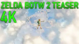 Zelda Breath of the Wild 2 - 4K - E3 2021 Teaser - AI Upscaled