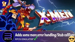 RPCS3 v0.0.30-15947 - X-MEN Arcade PSN (Playable/Vulkan)