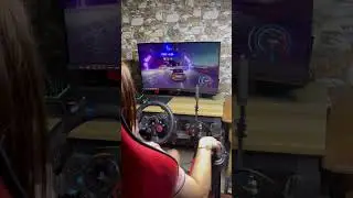 What a sound 😱 Drifting a BMW in Heat #needforspeedheat #steeringwheel #drifting #drift #nfs #game