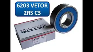 Rolamento 6203 VETOR (VTO) 2RS C3 - Apresentação