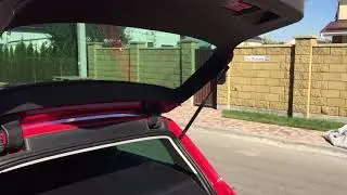 Замена газовых упоров электронной крышки багажника passat b7 или lesjofors фуфло!!!