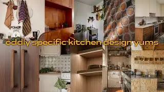 oddly specific kitchen design yums ✨