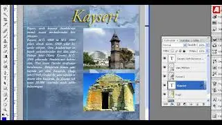 Photoshop  Metinlere Filtre Uygulamak