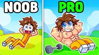 I Went NOOB to PRO in Roblox SIX PACK Simulator...