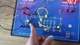 PN junction Diode forward and reverse characteristics👍 || Basic electronics Lab||Experiment