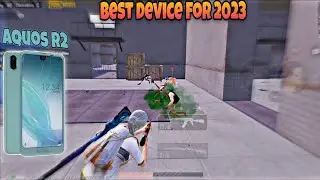 AQUOS R2🔥Best 60fps Device for Pubg in 2023 | Aquos r2 pubg test