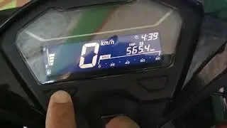 Menghitung Jarak Perjalanan Dengan Speedometer Vario 125 Tahun 2018