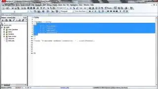PHP ФУНКЦИИ РАБОТЫ С МАССИВАМИ