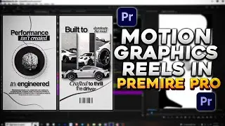 Editing Motion Graphics Reels in Premiere Pro – Step-by-Step Tutorial (2025)