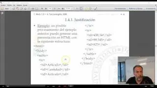 VGIW. 1. Web 1.0.: 1.4. Tecnologías XML