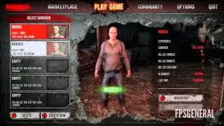 The War Z   Магазин и система меню
