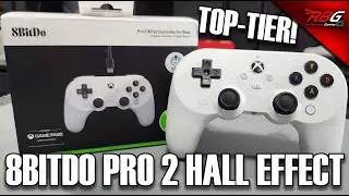 8BitDo Pro 2 Hall Effect Xbox Controller - Unboxing & Testing Xbox Series X/S Controller