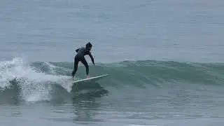 Surfing small waves So Cal.