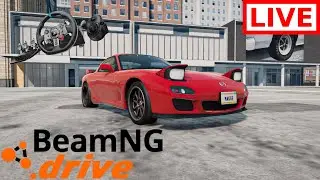 BeamNG Drive Live Stream VOD w/ Steering Wheel