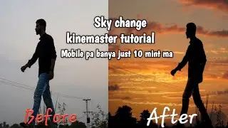How To Make Sky Change Video Tiktok tutorial new trend very easy