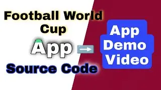 Football World Cup||Qatar World Cup 2022 Android App Source code for Bangladesh in any Country's
