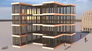 Exterior Design Tutorial 3Ds MAX كيف تصنع تصميم خارجي ثري دي ماكس