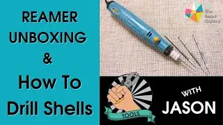 How To Ream and Drill with the Bead Reamer at The Bead Gallery, Honolulu