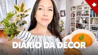 DECORANDO E COZINHANDO! Compras na IKEA, sopa de tomate 🍅 e mais • VLOG • Paula no Canadá