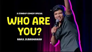 Who Are You | Stand up comedy special by @RahulSubramanian | Official Trailer