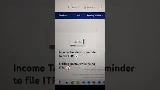 E- filing portal while filing ITR 🥲🙆🤦
