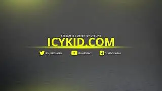 Free Twitch Banner Template - Offline Stream Metal Sun - PSD - Free Download