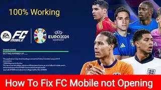 fifa mobile not opening problem | fifa mobile loading problem | fifa mobile not working problem