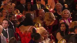 ADELE Meets DWAYNE JOHNSON at the 2023 GRAMMYs