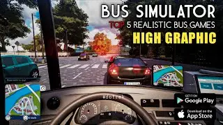 Top 5 bus simulator games for android | Best bus simulator games on Android 2021