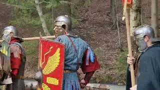 Бойня в Шуваловском парке. Римские легионеры против Германских дикарей ч.3
