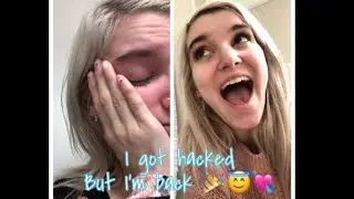 MY CHANNEL GOT HACKED BUT IM BACK