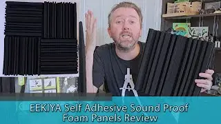 EEKIYA Self Adhesive Sound Proof Foam Panels Review