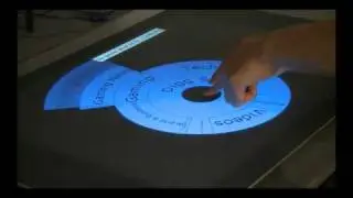 Tangible and Direct Touch Interfaces on a Digital Table