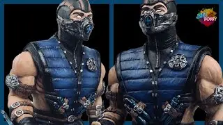 Sculpting SUB-ZERO | MORTAL KOMBAT | MK X Skin | Polymer Clay | Timelapse