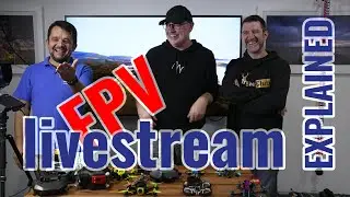 FPV livestream from multiple Drones for beginners.