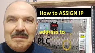 How to ASSIGN IP address to plc