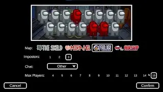 Among us 15 player Lobby
